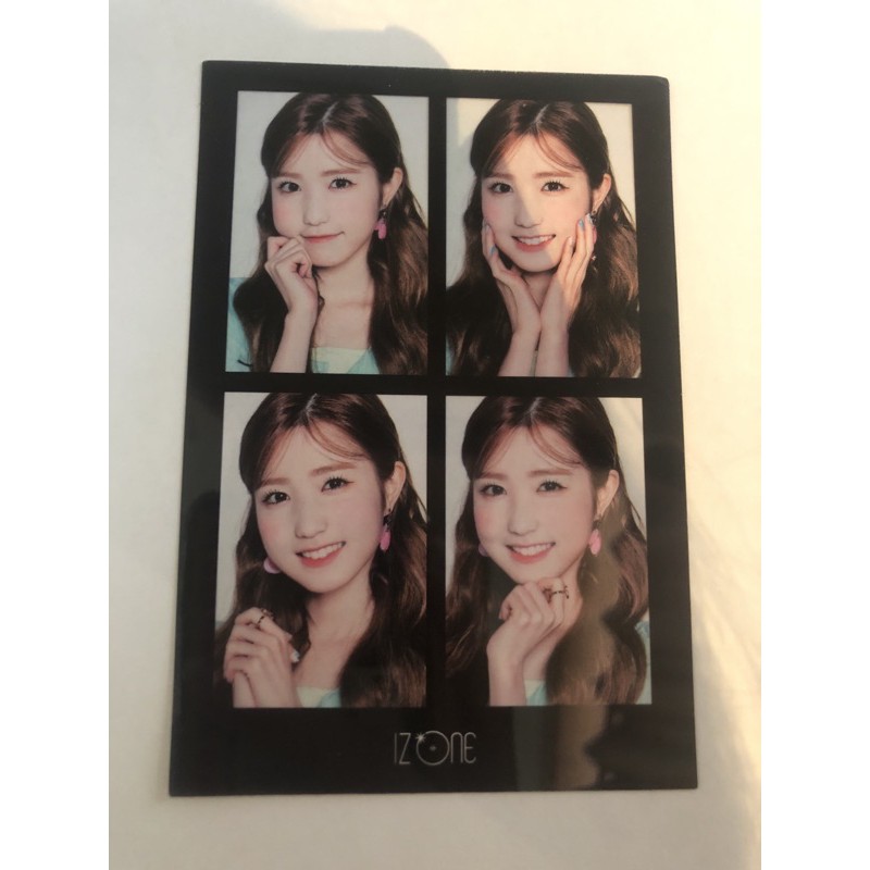 IZ*ONE ONEIRIC DIARY 4-CUT PHOTO FILM HITOMI (DIARY VER.)