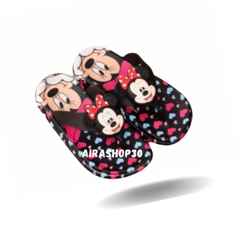 Sandal Anak Mickey Sandal Jepit Anak Perempuan Motif Mickey Mouse