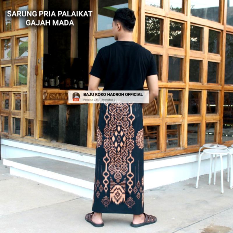 Sarung Pria Dewasa / Sarung Palekat Gajah Mada / Sarung Batik M &amp; R