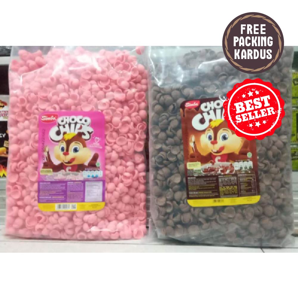 

CEMILAN KOKO KRUNCH CRUNCH CHOCO CHIPS SIMBA STRAWBERRY 125 GRAM MAKANAN RINGAN CAMILAN JAJANAN