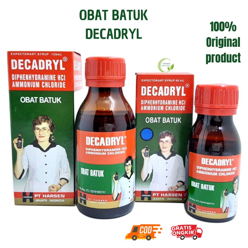 

OBAT BATUK DECADRYL Original exp 2024