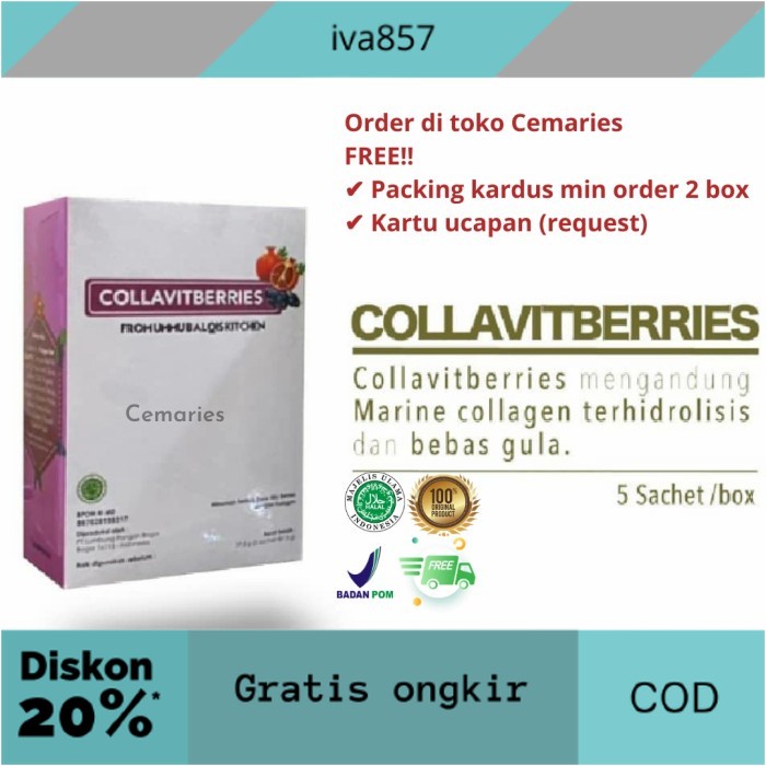 

PROMO Colla berries Original Booster Factory By Ummu Balqis collaberries GRATIS ONGKIR