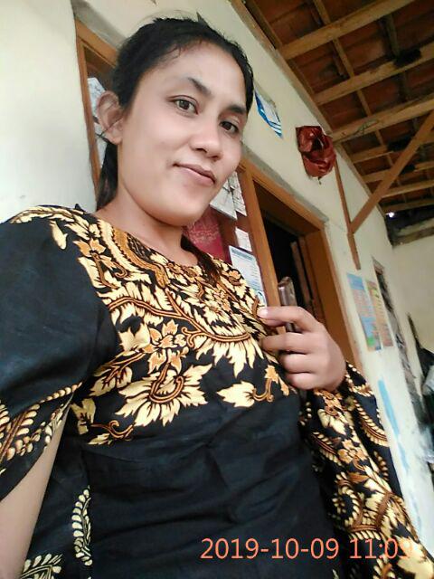 Baju Batik Couple Modern Monalisa Genes Gamis Lowo Pari Ngadek Rantai M, L, Xl, Asli Pekalongan