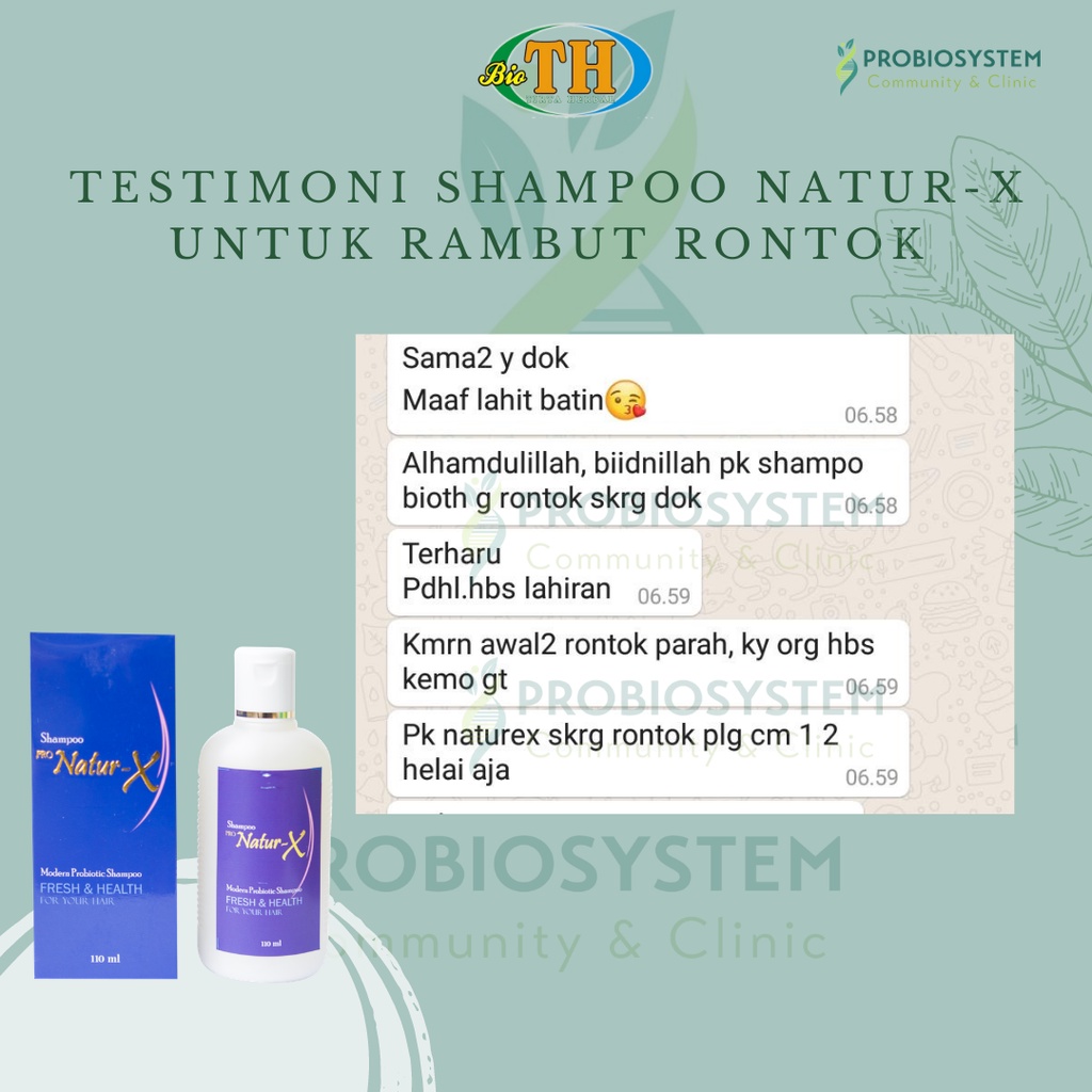 Bioth - Sabun Natural Probiotik/ Shampoo Pro Nature-x