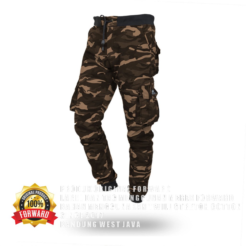 Celana Cargo Joger Jogger panjang camo army