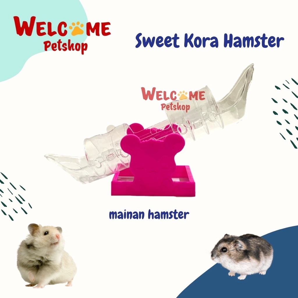 Sweet Kora Hamster / Mainan Hamster / Mainan Jungkat Jungkit Hamster