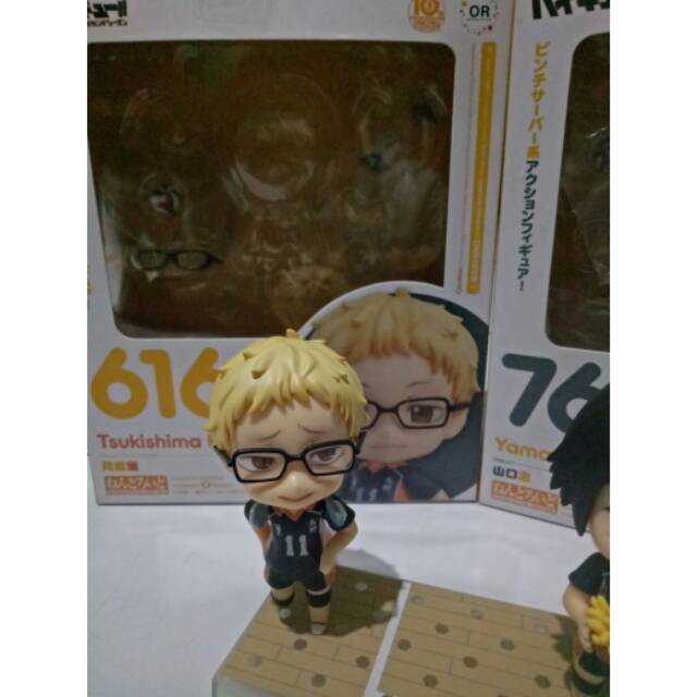 Preloved Tsukishima Kei Nendoroid Haikyuu 616 Original