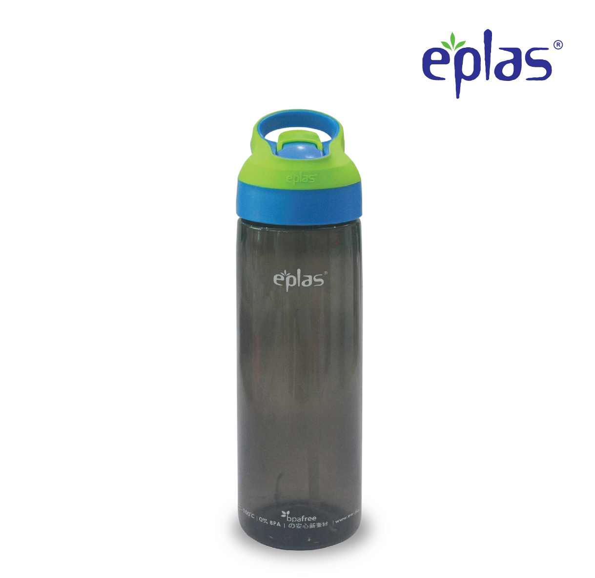 EPLAS Water Bottle With Straw & Handle (850ml), Kids Bottle, BPA Free, PP