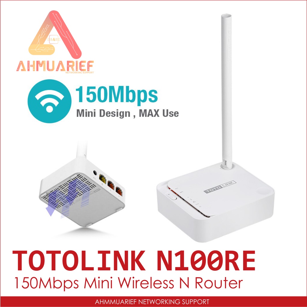 TOTOLINK N100RE MINI WIRELESS ROUTER REPEATER