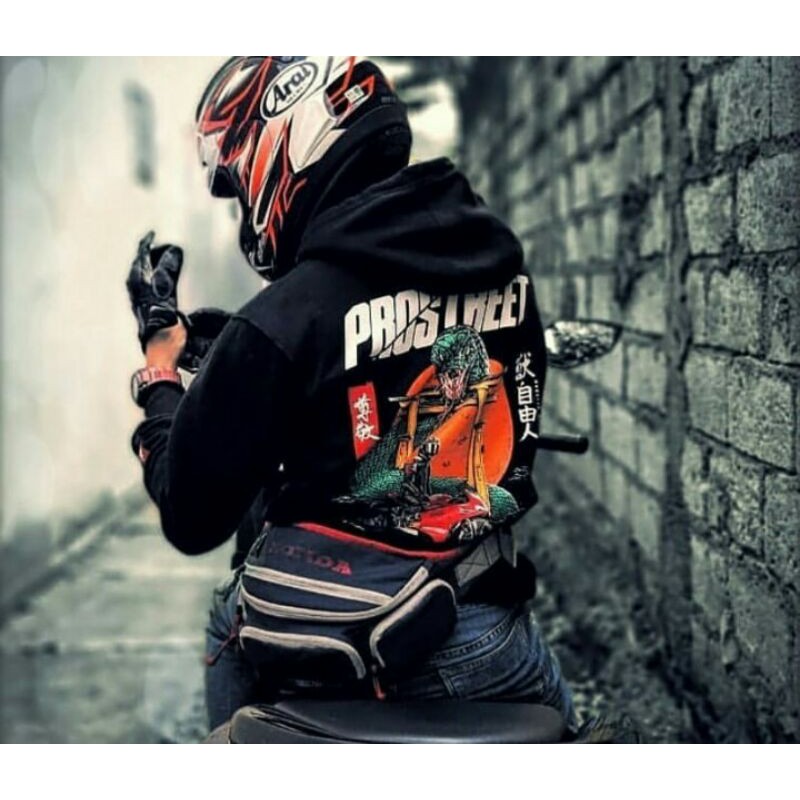 Tas Pinggang Style Motor Original Option Merch Tas Slempang Option