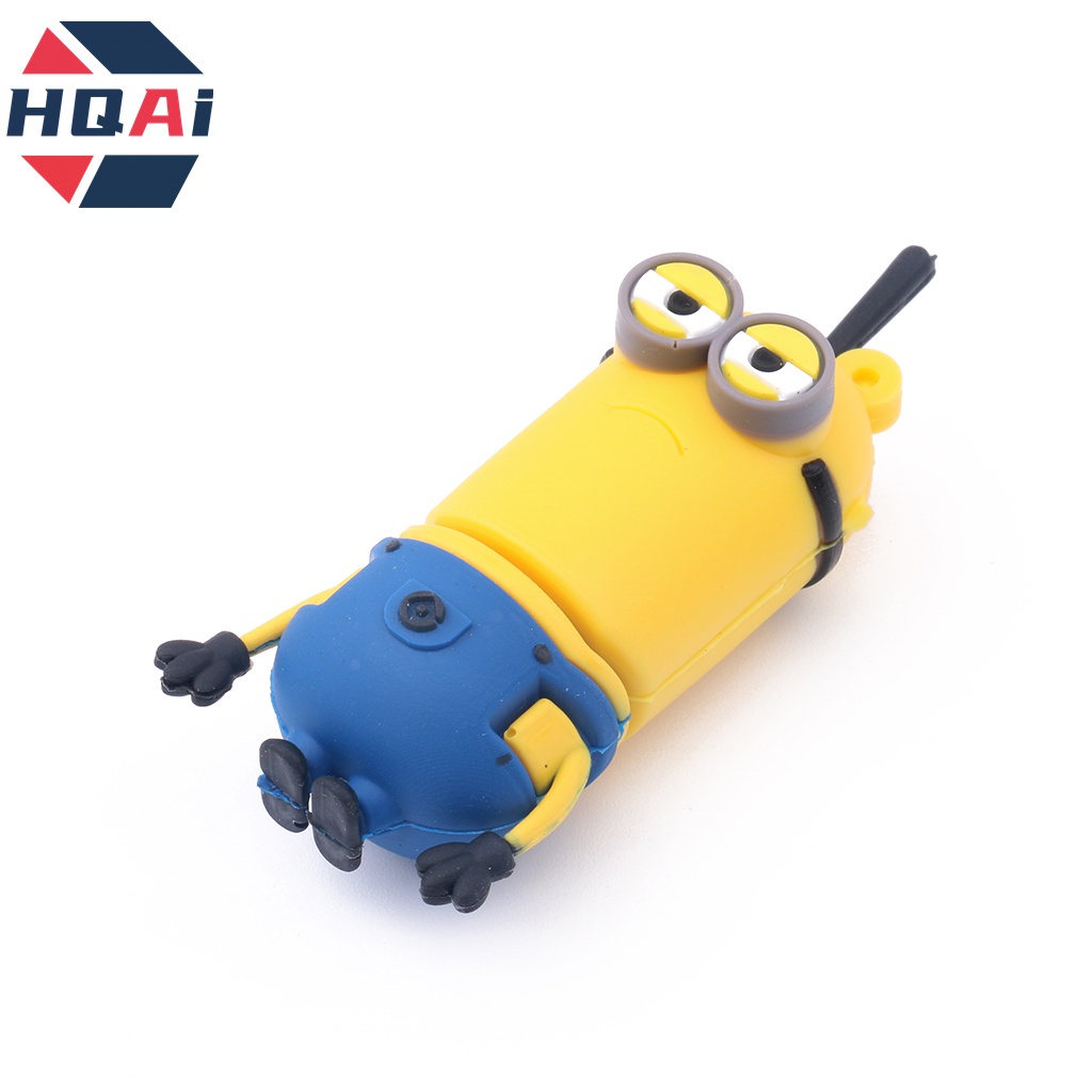 Usb Flash Drive Portable High Speed Desain Kartun Minions Kapasitas 8GB / 16GB / 32GB / 64GB / 128GB