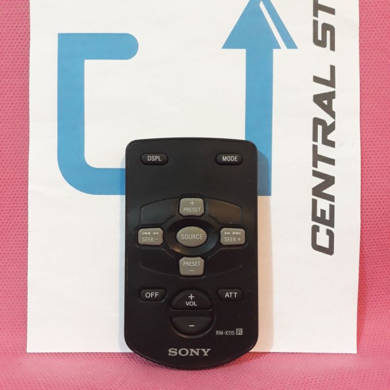 Remote Tape Audio Mobil Sony RM-X115 ORIGINAL