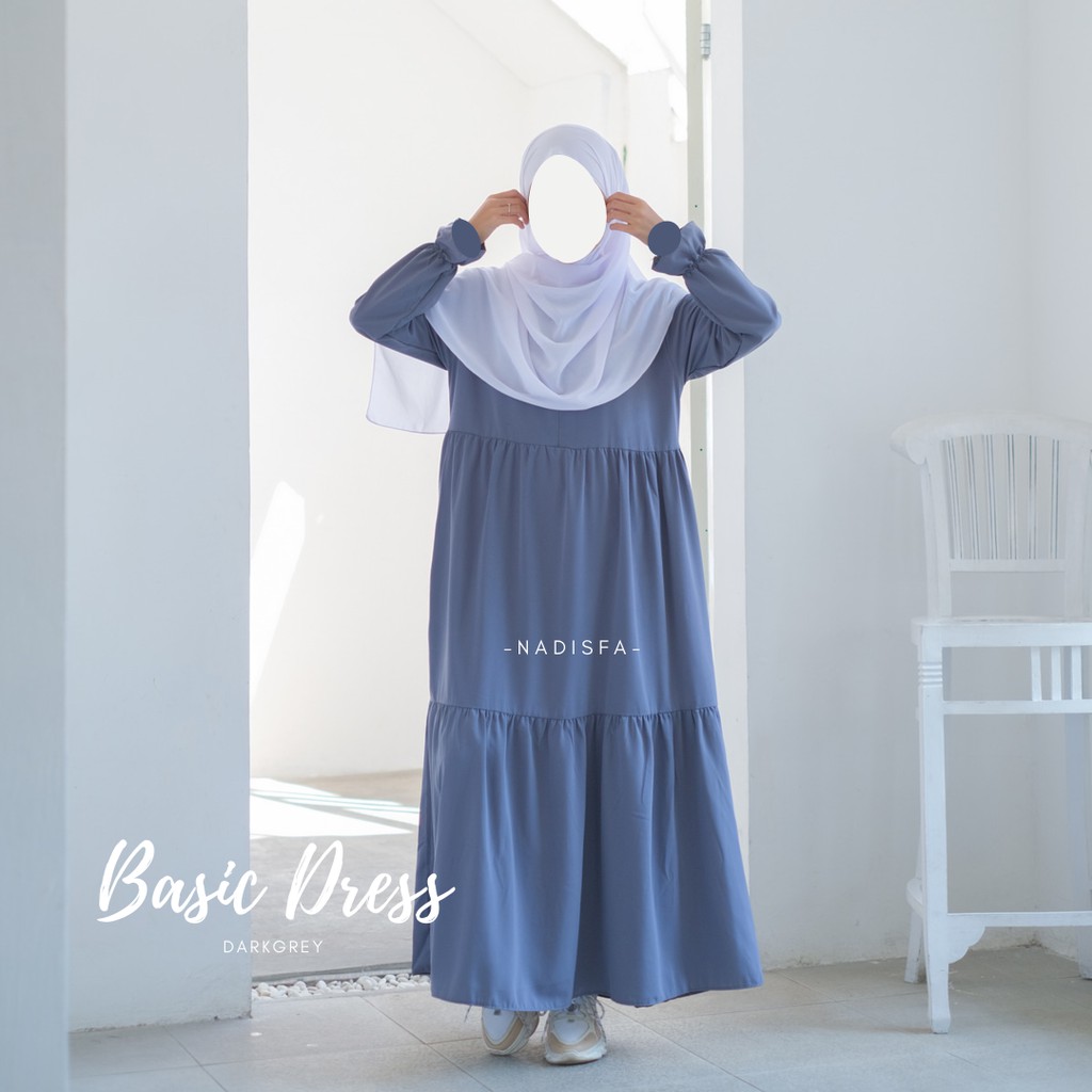 Basic Dress Adem dan Busui Friendly