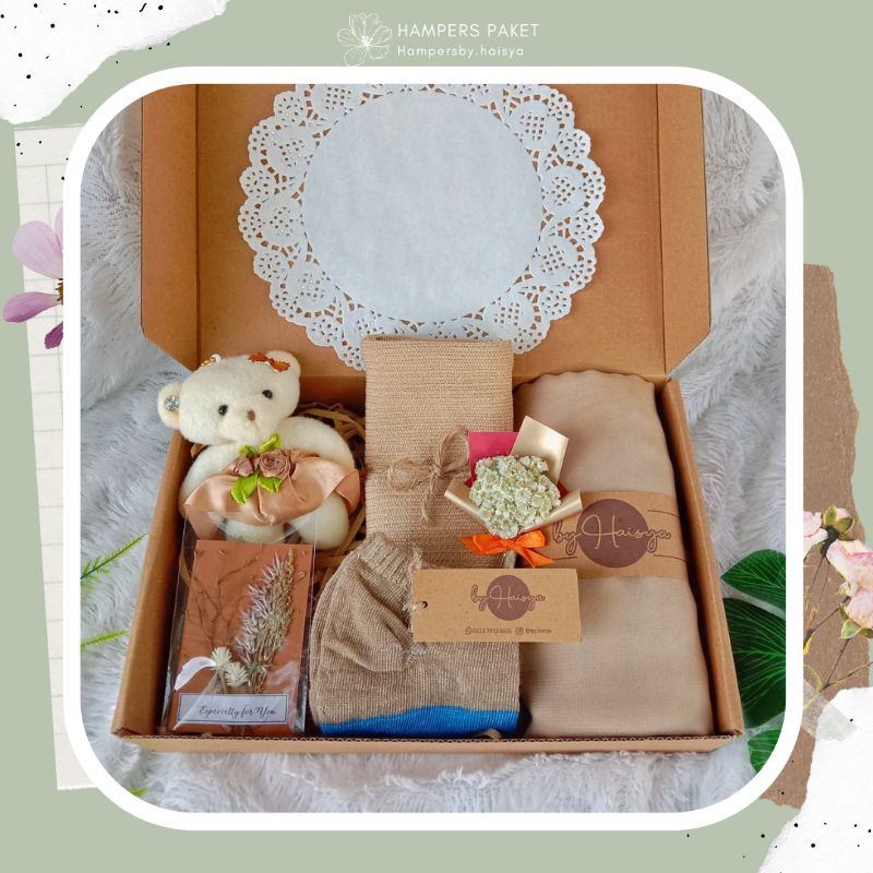 

Hampers gift kado/hampers hijab Murmer/hampers hijab terbaik/hampers kado wisuda/kado ulang tahun pacar cewek/gift box