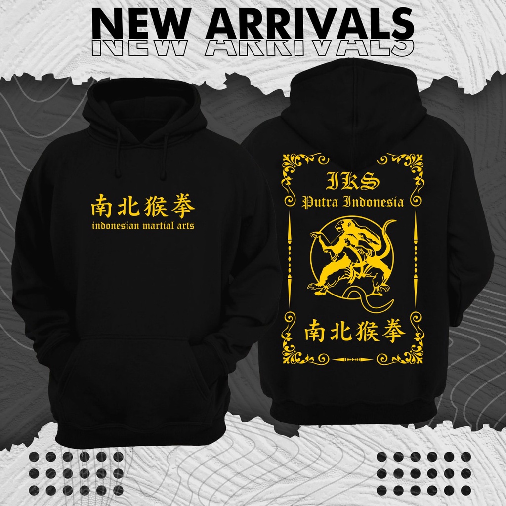 HOODIE IKSPI KERA SAKTI LAMBANG EMAS  DISTRO TERBARU