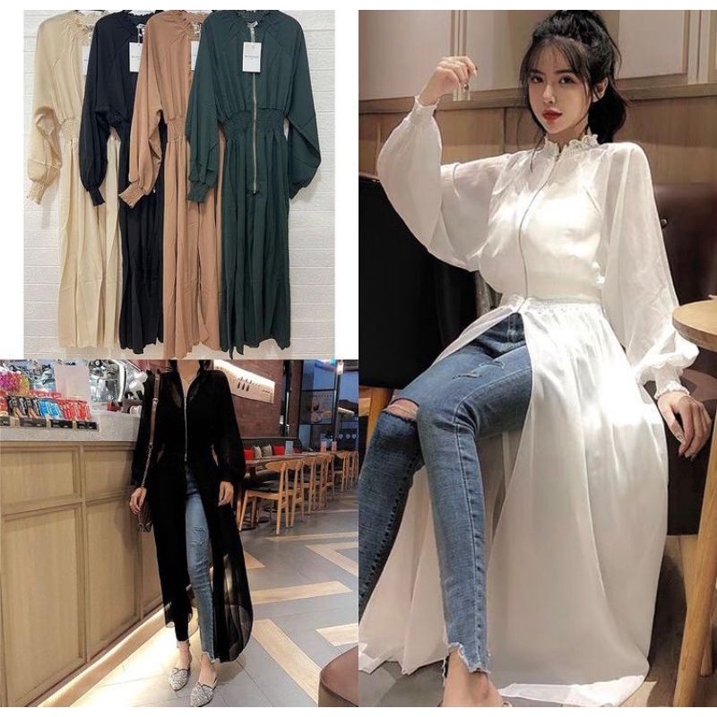 Atasan Blouse Rumbai Katun Silk Premium ( Tag and Label Bal**nciaga** )