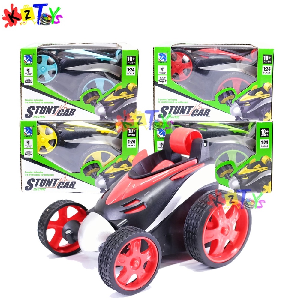 STUNT CAR TOY ELECTRIC DOUBLE 360 ROTATE CRAR RADIO CONTROLLED CARS TOY