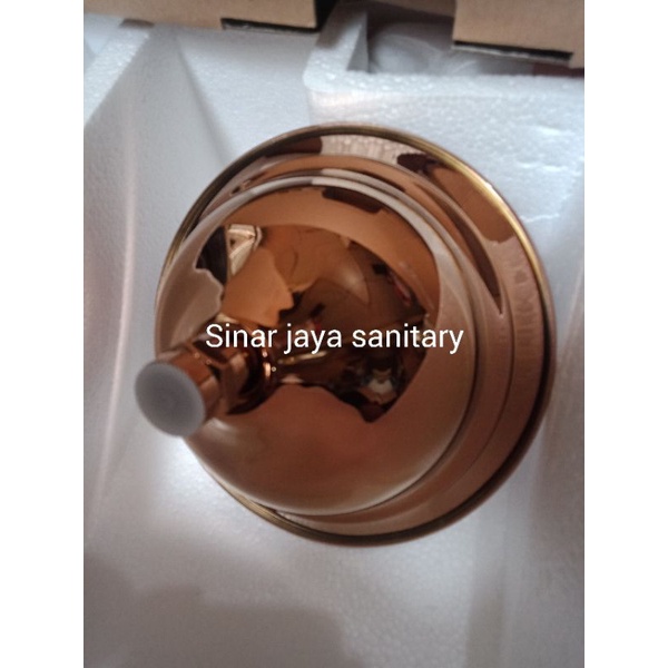 Shower tiang FSD antik ROSE GOLD panas dingin / &quot; ORIGINAL &quot;Kran tiang shower mewah rose gold