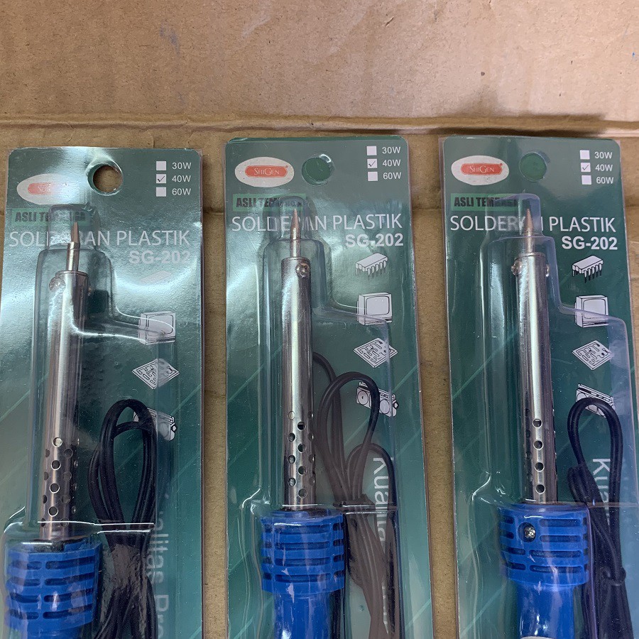 Solder Plastik 40w 40 Watt Soldering Iron Timah Kitani Asahi Solder Murah