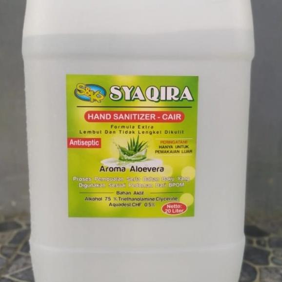 hand sanitizer cair 20 liter