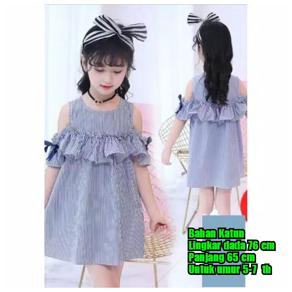 LITTLE YUMI / DRESS ANAK PEREMPUAN TERMURAH