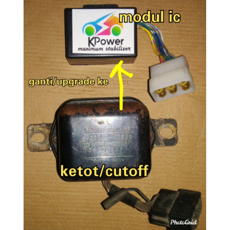 modul IC alternator regulator kijang corolla corona taft pengganti ketot
