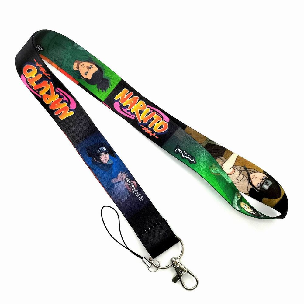 Lanfy Tali Lanyard Handphone Motif Kartun Anime Naruto