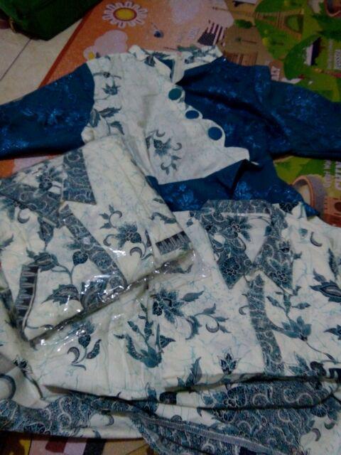 Sarimbit Batik Zoya Daun Couple Batik Family Gamis Batik Modern Seragam Batik Keluarga Batik Anak
