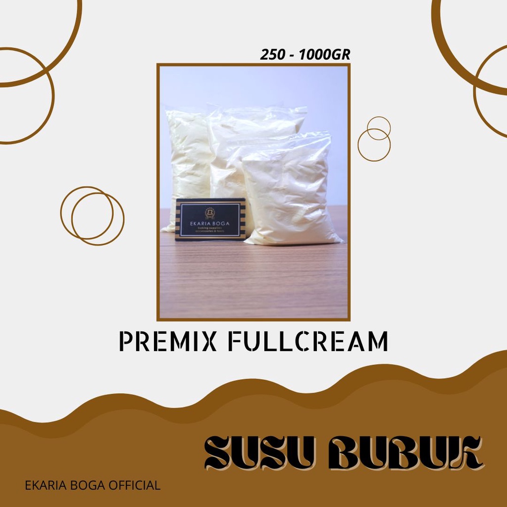 

SUSU | SUSU BUBUK | PREMIX FULLCREAM | REPACK 250 - 1000GR