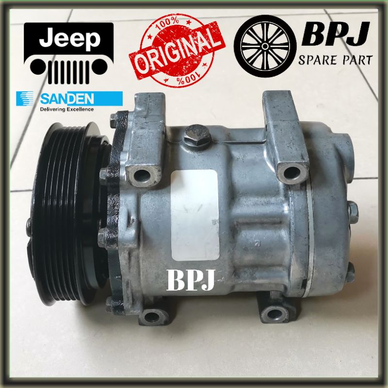 Compressor Compresor Kompresor AC Jeep Cherokee XJ Country Wrangler YJ SANDEN