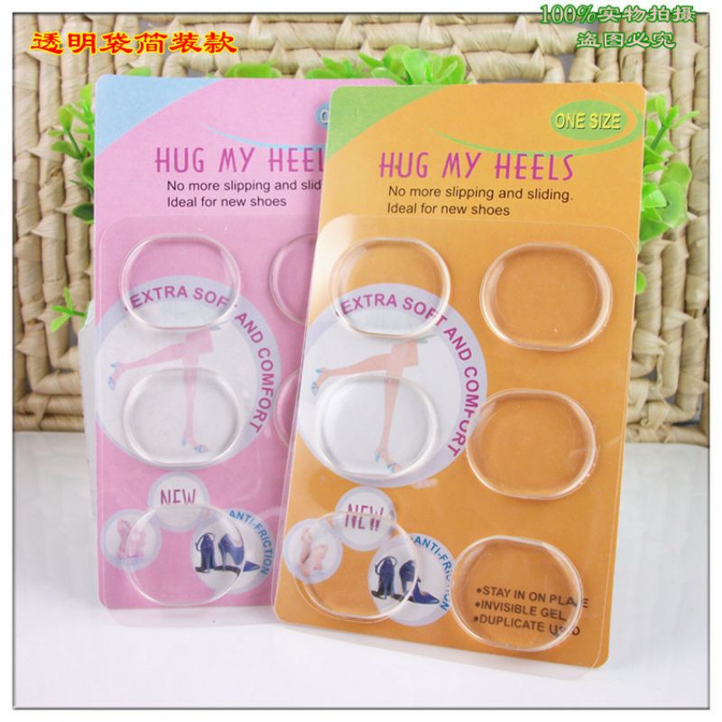 Heel liner Silicone Gel belakang sepatu shoe gel pelindung tumit punggung pad sepatu