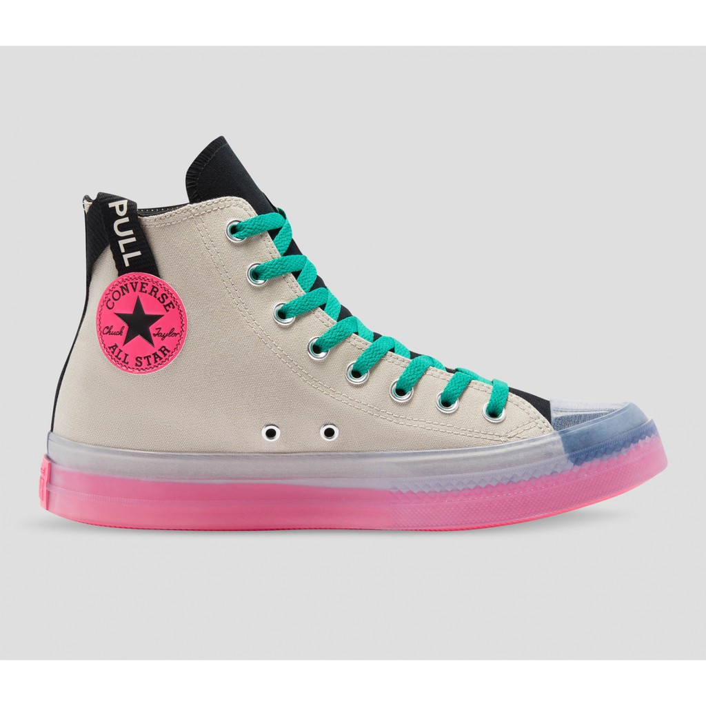 CONVERSE CT AS CX HIGH PULL TAB DIGITAL TERRAIN - STRING HYPER PINK BLACK