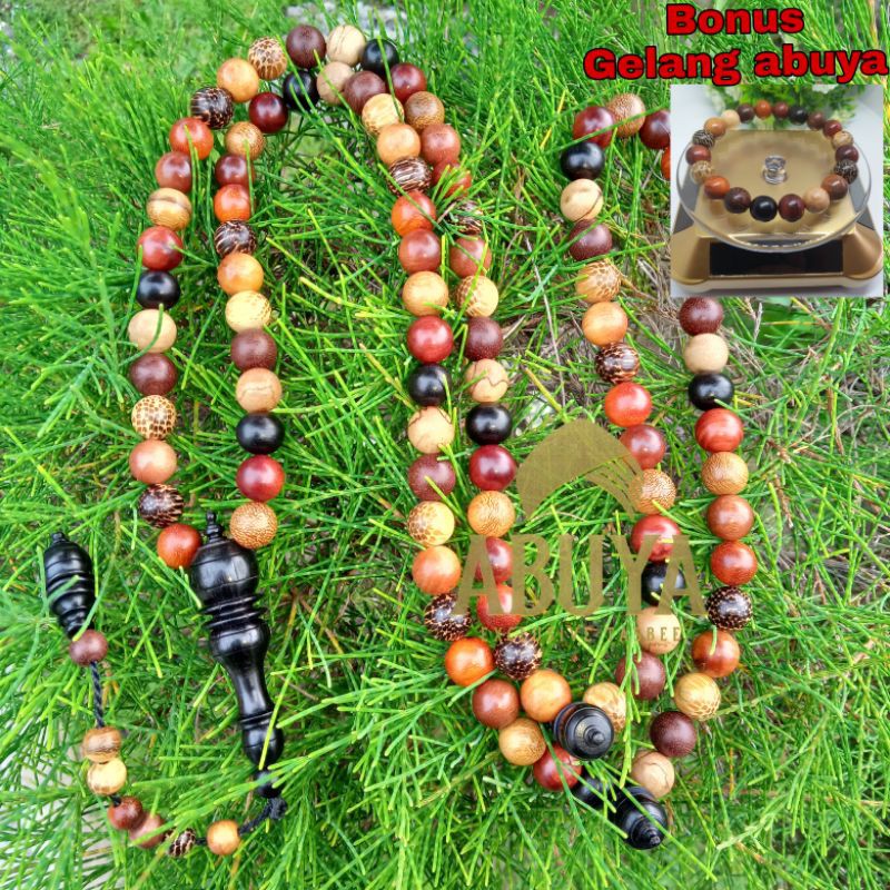 TASBIH ABUYA TASBIH KAYU LANGKA TASBIH BERTUAH TASBIH 9 MACAM KAYU TASBIH EXCLUSIVE TASBIH KOMBINASI