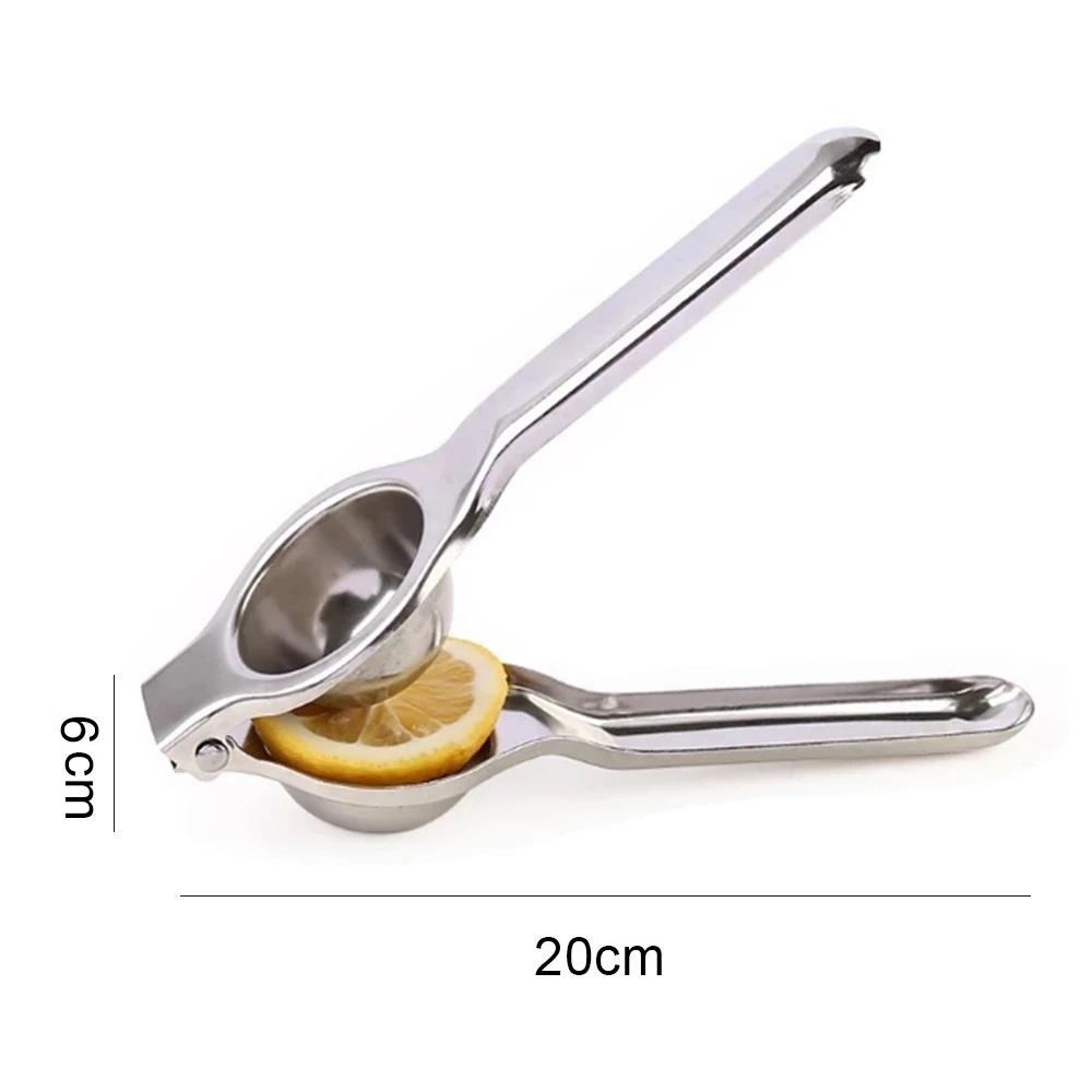 Stainless Steel Lemon Fruits Squeezer / Hand Pressure Orange Juicer