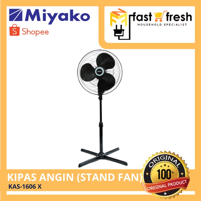 Jual Miyako Kipas Angin Stand Fan Kas X Shopee Indonesia