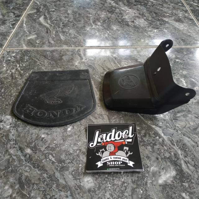 Kepet penahan air lumpur slebor depan belakang honda cb jumbo