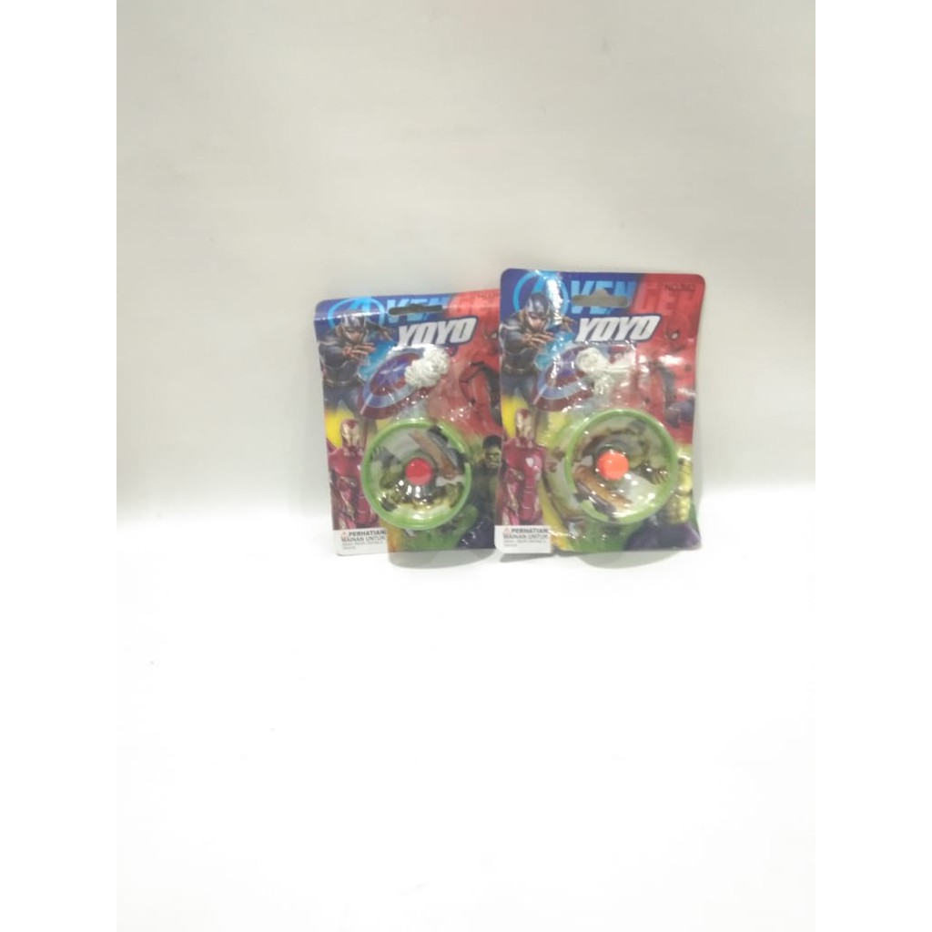 Mainan anak yoyo metal - yoyo motif avengers murah - 383 / 3011G / 858