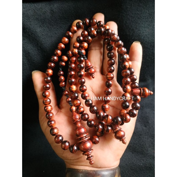 TASBIH KAYU WUNGLEN SANGAT LANGKA DARI SULTAN AGUNG