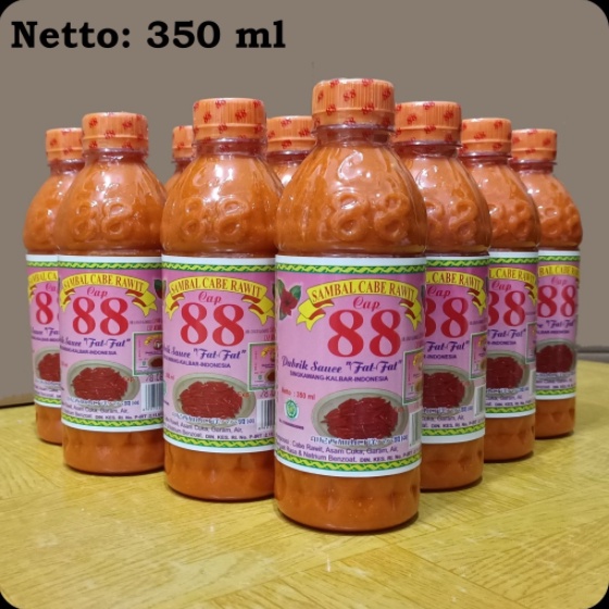 

Sambal Cabe Rawit 88 100% Asli Singkawang Sambel Fat Fat Kalimantan Barat Pontianak Hiam Ciau Ciong