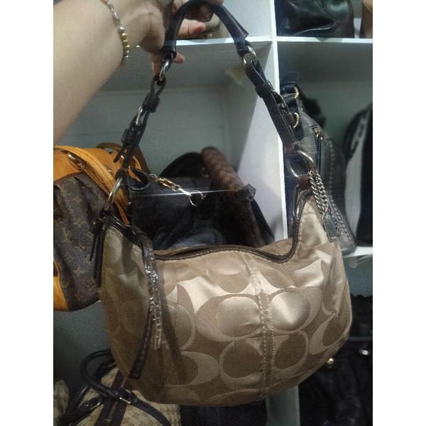 tas wanita hobo bag coach second preloved