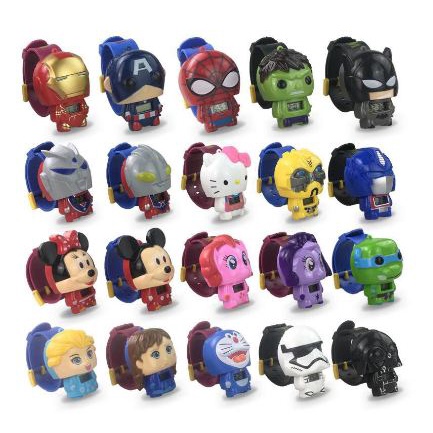 Jam Tangan Karakter Cartoon Anak Jam Karakter Kartun Pria Wanita Jam Anak Robot Superhero Kartun Unt