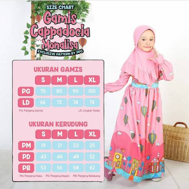 Gamis Cappadocia Monalisa