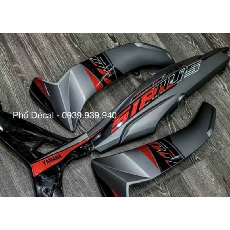 STRIPING STICKER VEGA NEW SIRIUS RC CUSTOME VIETNAM