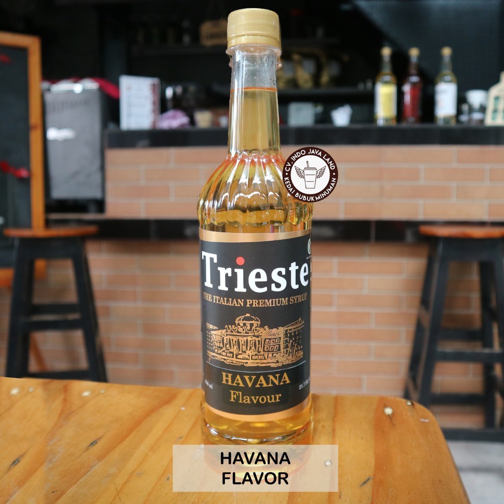 Trieste Syrup Havana Flavour