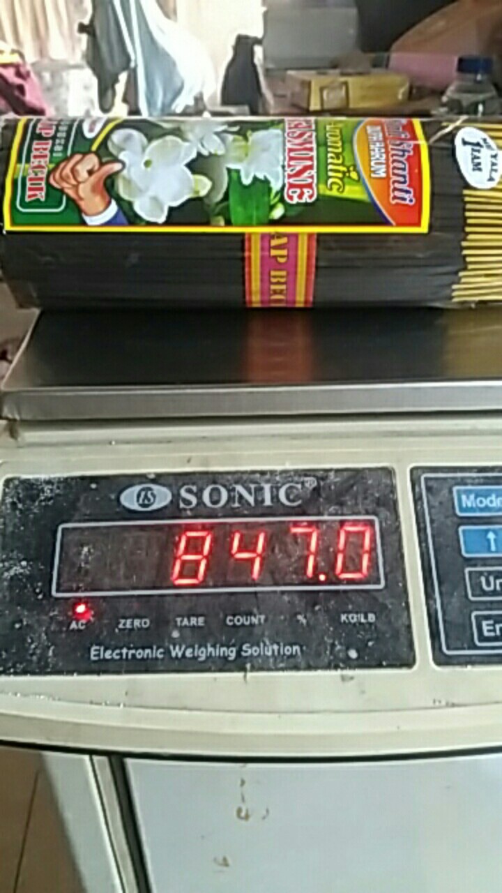 Hio Dupa Wangi Cap Becik 1 Jam Stik 28 Cm Kemasan 800 Gr