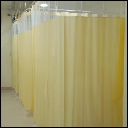 Tirai Rumah Sakit Anti Bakteri Penyekat Ruangan Rumah Sakit Terjangkau