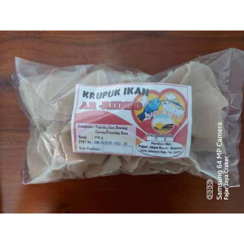 

Kerupuk Ikan(250g) khas Banyuwangi