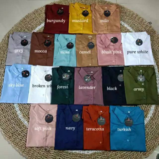 Kemeja toyobo / kemeja basic / Toyobo Blouse