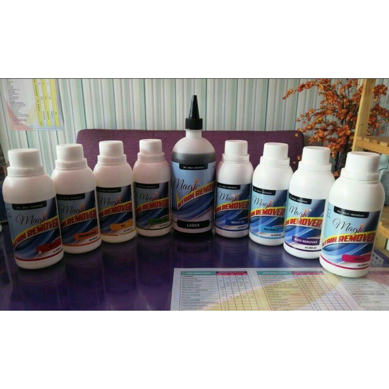 Clean Up / Oxy / Detergen Detoxy / Inkredible / Rush Remover - Magic Stain Remover Anti Noda YPL - 5
