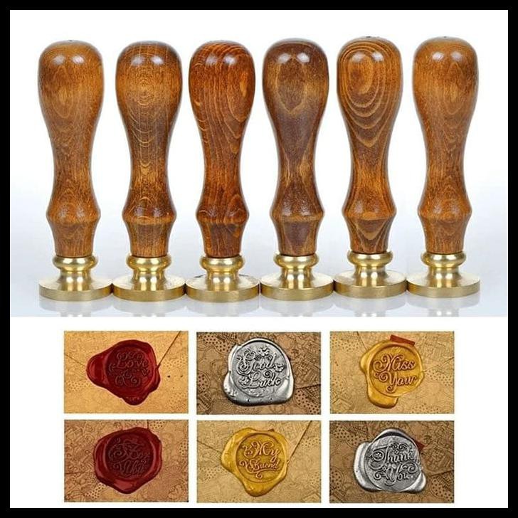 

Kualitas Terbaik Alat Wax Stamp Emboss Wax Sealing Stampel Lilin Hiasan Scrapbook